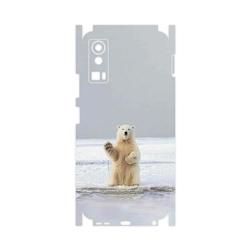برچسب پوششی ماهوت مدل Polar_bear-FullSkin مناسب برای گوشی موبایل جی پلاس X20