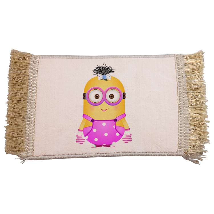 فرش ماشینی دیوارکوب مدل مینیون کد 74