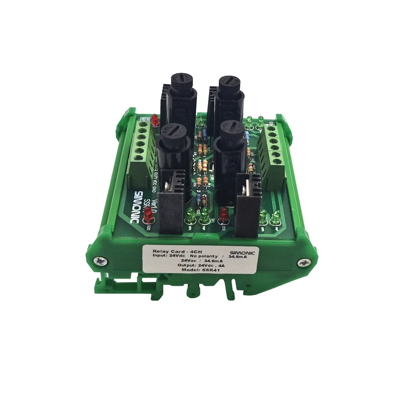 عکس شماره 4 : رله برد ssr چهار کانال سیمونیک مدل ssr41