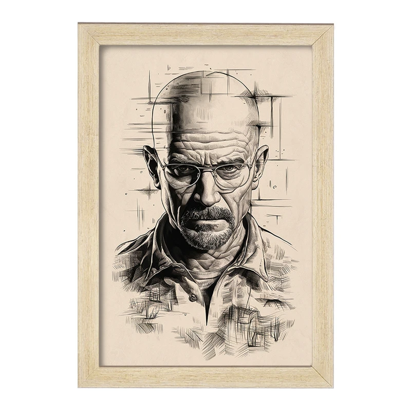 تابلو خندالو مدل بریکینگ بد (Breaking Bad) کد F1743