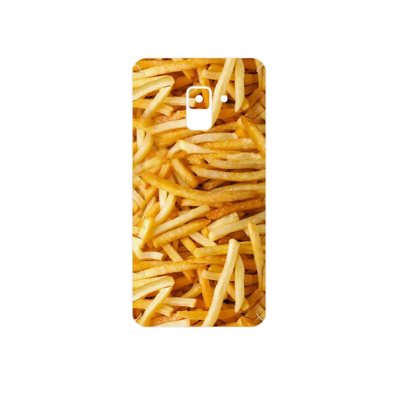 برچسب پوششی ماهوت مدل French fries مناسب برای گوشی موبایل سامسونگ Galaxy A8 2018