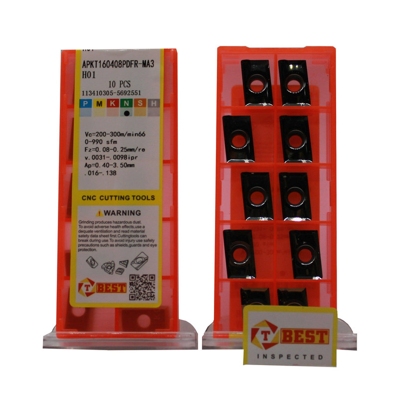 اینسرت تی بست مدل APKT 160408- PSR 1125 بسته 10 عددی اینسرت تی بست مدل APKT 160408- PSR 1125 بسته 10 عددی