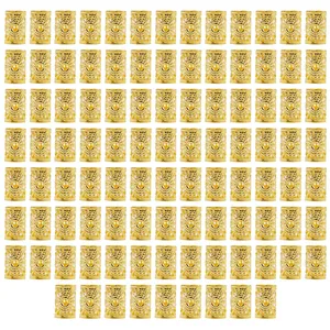 مهره بافت مو زنانه مدل روسی 2 بسته 100 عددی