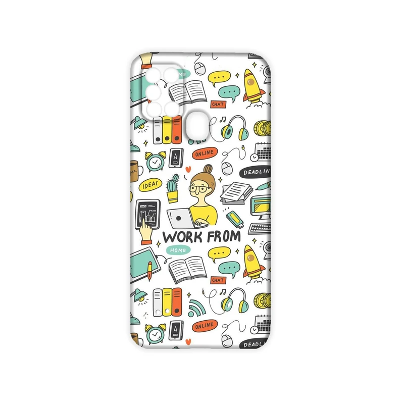 کاور مدل کارمند کد 034 مناسب برای گوشی موبایل سامسونگ Galaxy A21s