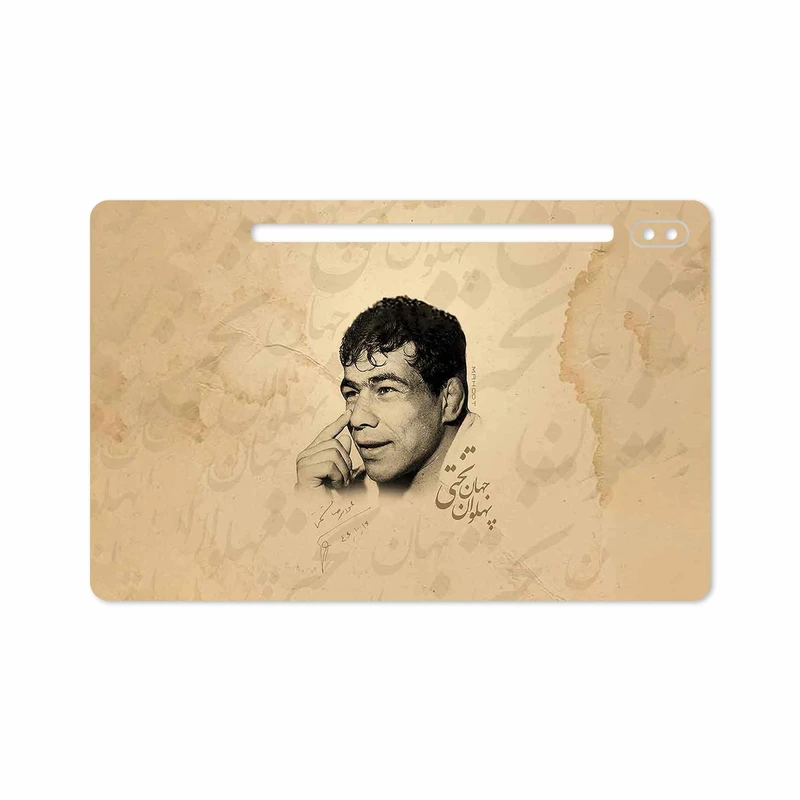 برچسب پوششی ماهوت مدل Gholamreza Takhti مناسب برای تبلت سامسونگ Galaxy Tab S6 2019 SM-T860