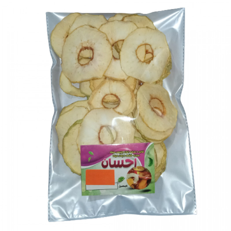 برگه سیب خشک احسان - 100 گرم 
