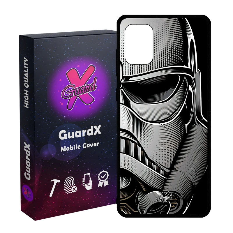 کاور گارد ایکس طرح جنگ ستارگان مدل Glass10454 مناسب برای گوشی موبایل سامسونگ Galaxy A31