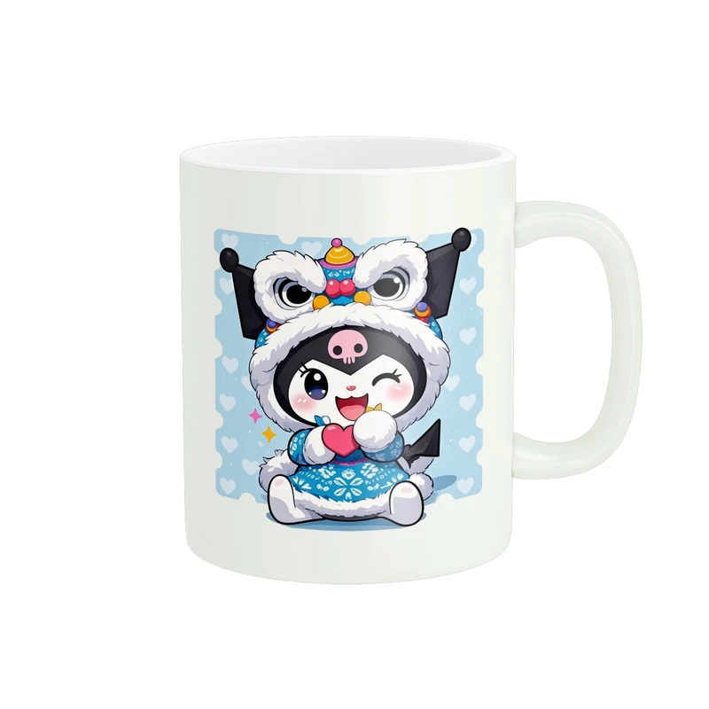 ماگ پادآفرین مدل کارتون کرومی و مای ملودی Kuromi کد PM3506