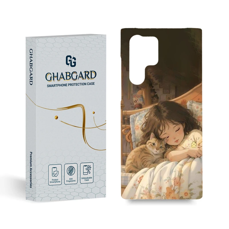 کاور قاب گارد مدل دخترانه مناسب برای گوشی موبایل سامسونگ Galaxy S22 Ultra