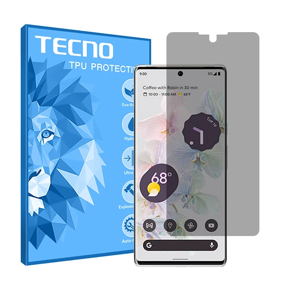 محافظ صفحه نمایش حریم شخصی تکنو مدل HyPRV مناسب برای گوشی موبایل گوگل Pixel 6 Pro