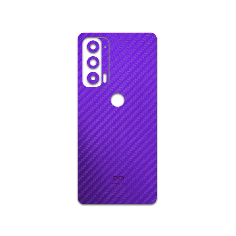 برچسب پوششی ماهوت مدل Purple-Fiber مناسب برای گوشی موبایل موتورولا Edge 20