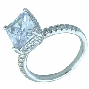 انگشتر زنانه ژوپینگ مدل تک نگین کد R4077