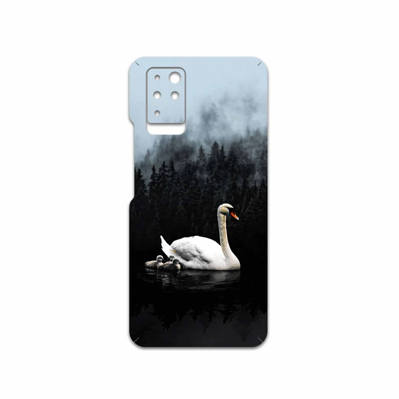 برچسب پوششی ماهوت مدل Swan-Lake مناسب برای گوشی موبایل اینفینیکس Note 10