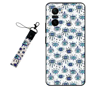 Megafone Devil eye 6464 Cover for Xiaomi Poco F3 / Redmi K40 / K40 Pro With Wrist strap