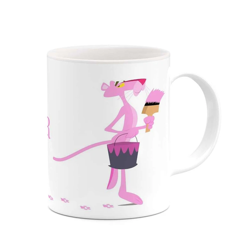 ماگ کاکتی مدل کارتون پلنگ صورتی کد mgh23518