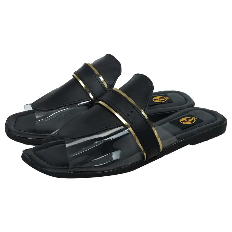 صندل زنانه سیی مدل جلو بسته کد 1894.1