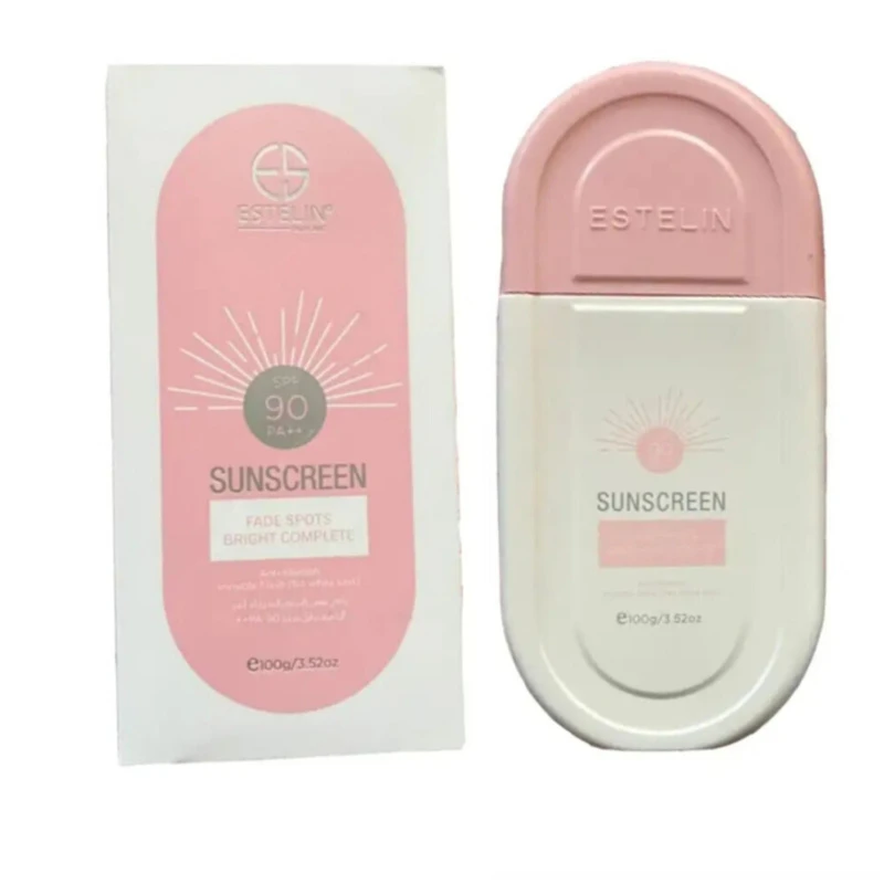 کرم ضد آفتاب بی‌رنگ صورت استیلن SPF 90 مدل ضد لک ‌مناسب برای انواع پوست حجم 100 میلی‌لیتر