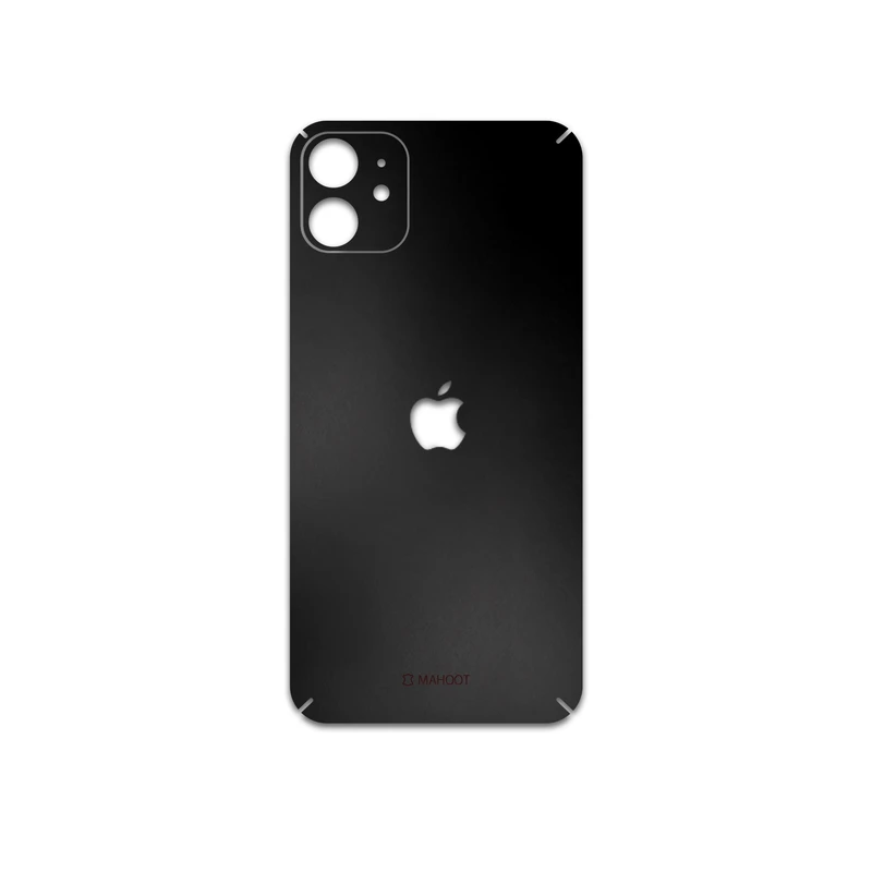 برچسب پوششی ماهوت مدل Black-Matte مناسب برای گوشی موبایل اپل iPhone 11
