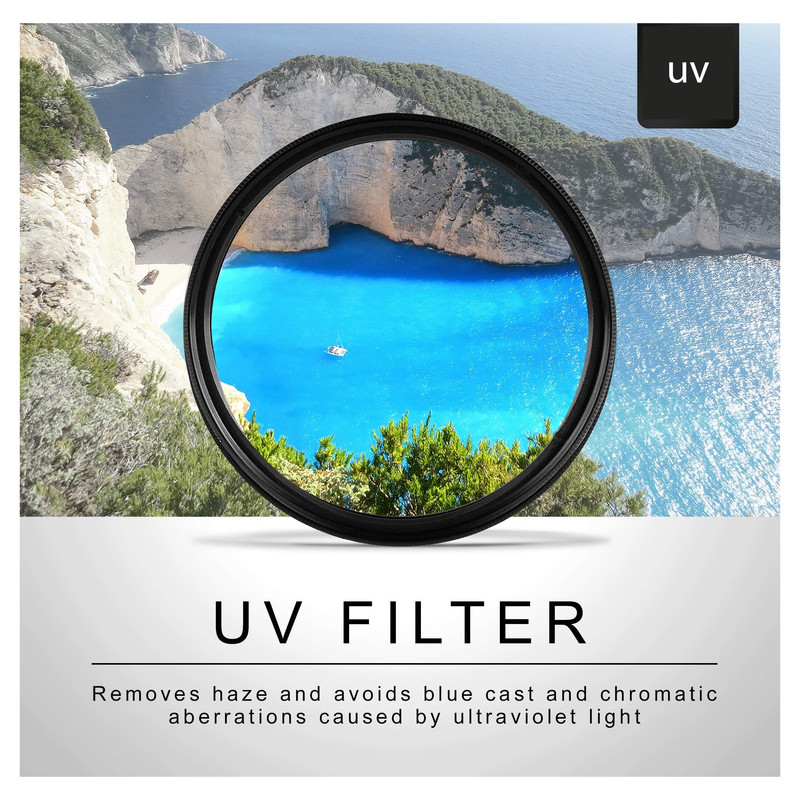 فیلتر لنز مدل UV HOYA PRO1 MC-55MM