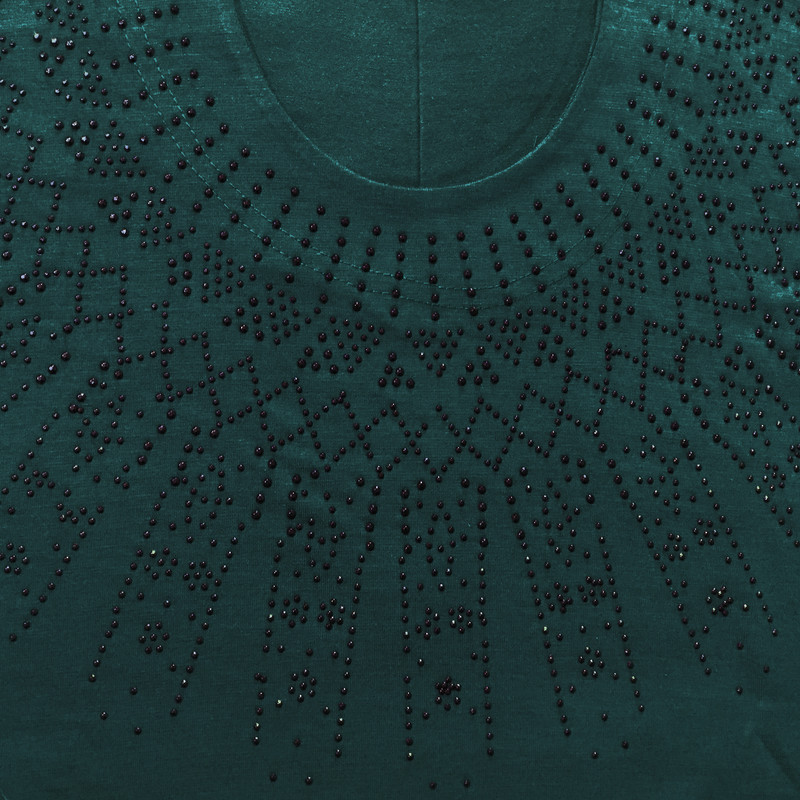 بلوز زنانه مدل رعد کد tm-1147 رنگ سبز