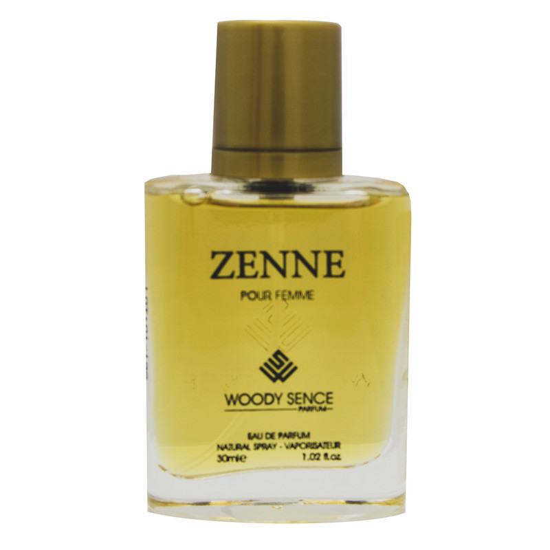 عطر جیبی زنانه وودی سنس مدل Zen  حجم 30 میلی لیتر