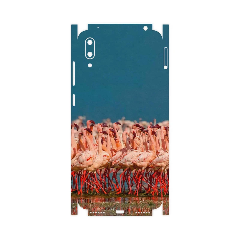 برچسب پوششی ماهوت مدل Flamingo-FullSkin مناسب برای گوشی موبایل هوآوی Y7 Pro 2019