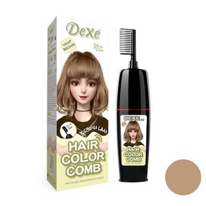 فوم رنگ مو موقت دکسی مدل Comb حجم 200 میلی لیتر رنگ قهوه ای روشن