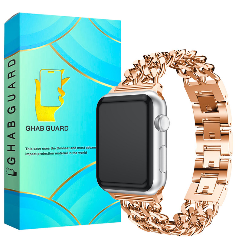 بند ساعت قاب گارد مدل KDLG مناسب برای اپل واچ Watch SE2 2022 40mm