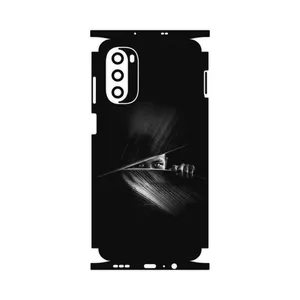 MAHOOT Black Portrait-FullSkin Cover Sticker for Motorola Moto G52