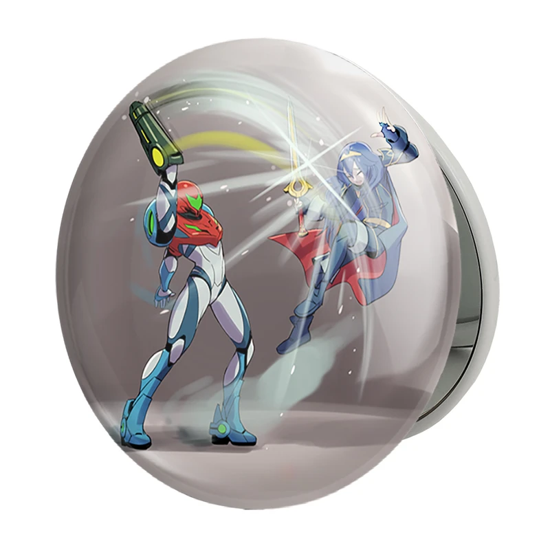 آینه جیبی خندالو طرح بازی متروید (Metroid) مدل تاشو کد 35687