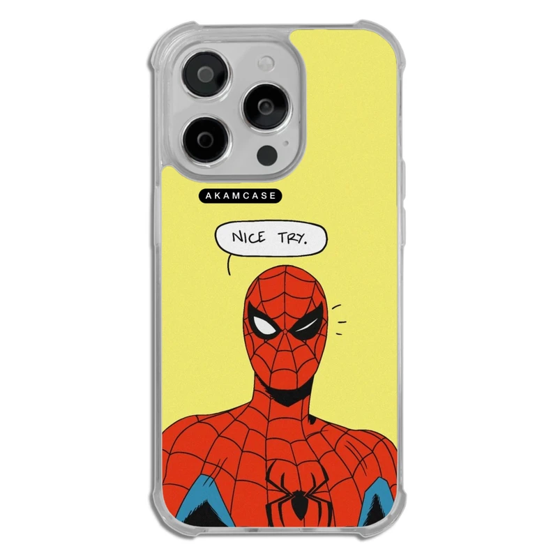 کاور آکام مدل AMC-WTA14PRO-SPIDER MAN10 مناسب برای گوشی موبایل اپل iPhone 14 Pro