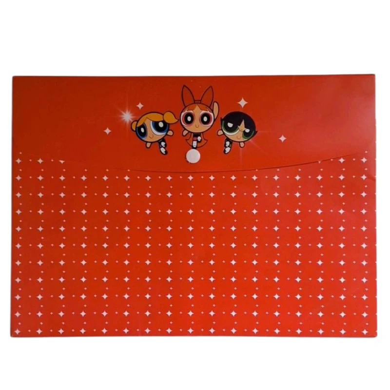 پوشه دکمه دار پرگه مدل قهرمان بادکنکی سایز A4 بسته 2 عددی