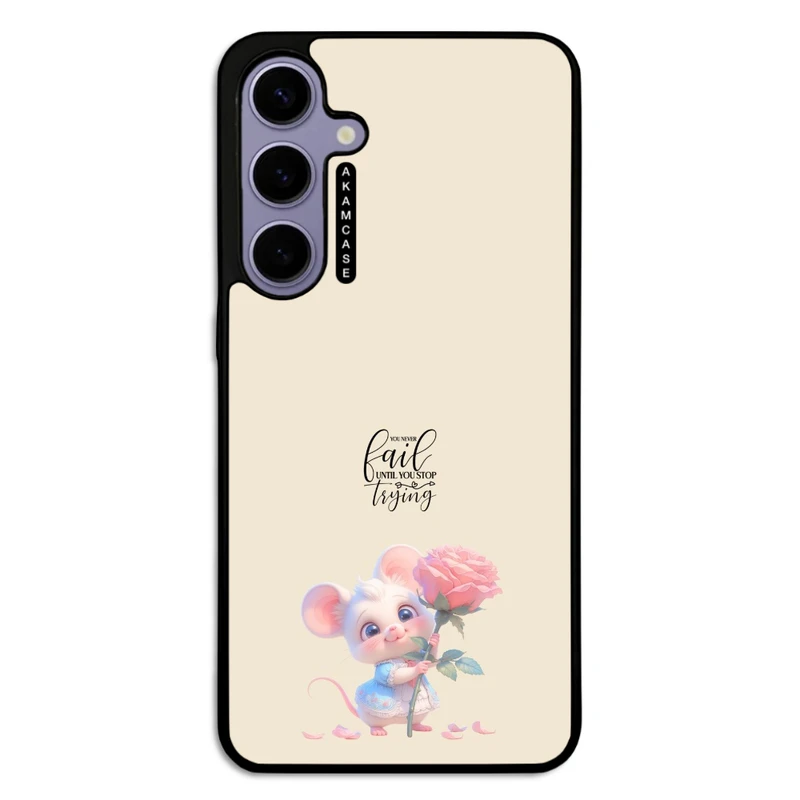 کاور آکام مدل AMC-WSGS24P-ANIMALS QOUTES-14 مناسب برای گوشی موبایل سامسونگ Galaxy S24 Plus