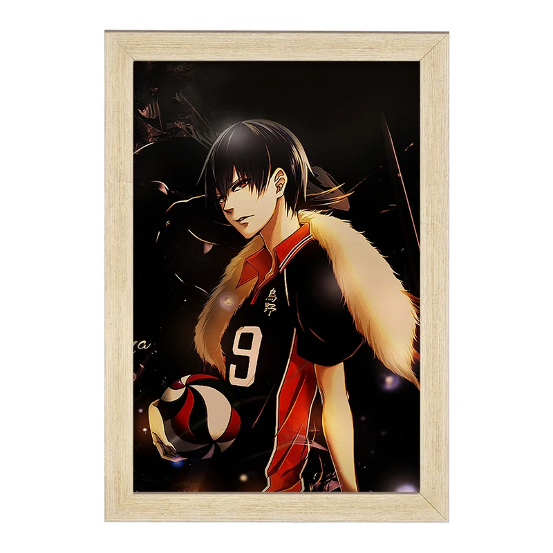 تابلو خندالو مدل کاگیاما توبیو انیمه آبشار سرنوشت هایکیو کاگیاما  کد 11208