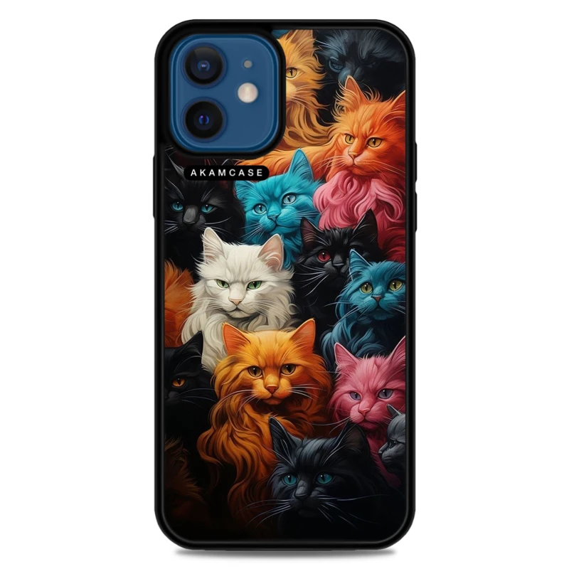 کاور آکام مدل AMC-WA12M-CATS1 مناسب برای گوشی موبایل اپل iPhone 12 Mini