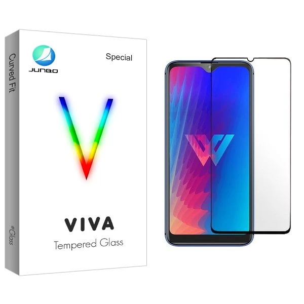 محافظ صفحه نمایش شیشه ای جانبو مدل Viva مناسب برای گوشی موبایل ال جی W30
