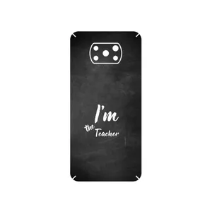 MAHOOT Teacher Cover Sticker for Xiaomi Poco X3 NFC