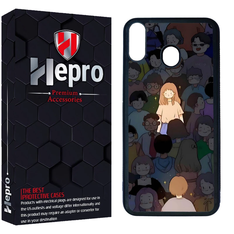 کاور هپرو طرح فانتزی مدل TPU مناسب برای گوشی موبایل سامسونگ Galaxy M20