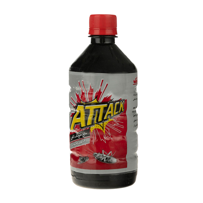 مایع سوسک کش و حشره کش مدل  Ghahreman-0.5L-Attack-0.5L حجم 1000 میلی لیتر مجموعه 2 عددی