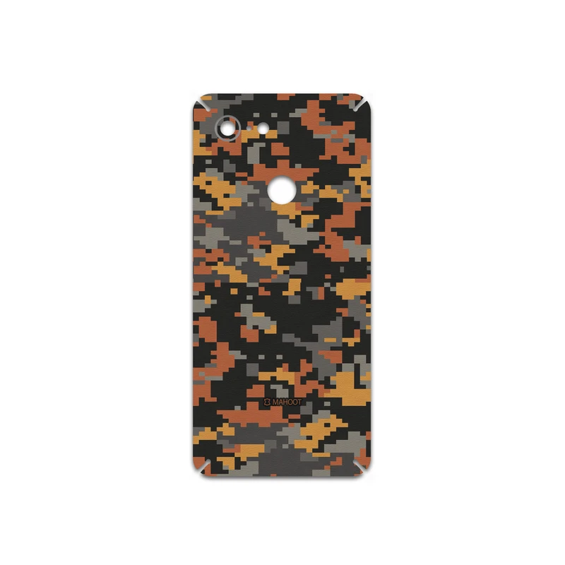 برچسب پوششی ماهوت مدل Army-Autumn-pixel مناسب برای گوشی موبایل گوگل Pixel 3