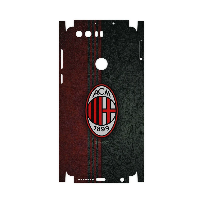 برچسب پوششی ماهوت مدل AC-Milan-FC-FullSkin مناسب برای گوشی موبایل آنر 8