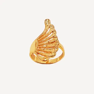 انگشتر زنانه مدل طلاروس بال فرشته 542