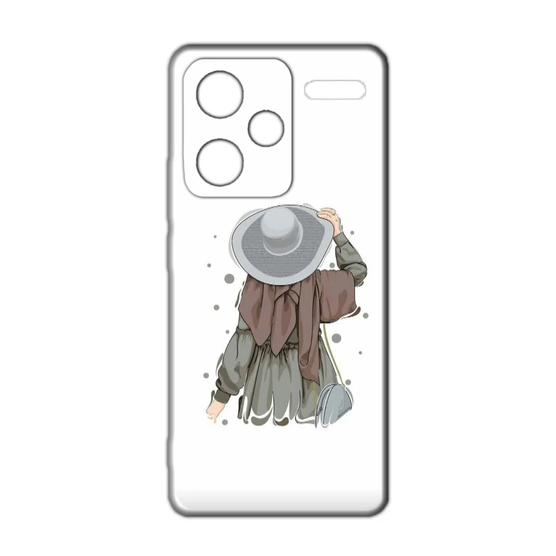 کاور مدل دخترانه کد 122 مناسب برای گوشی موبایل شیائومی Redmi Note 13 Pro Plus