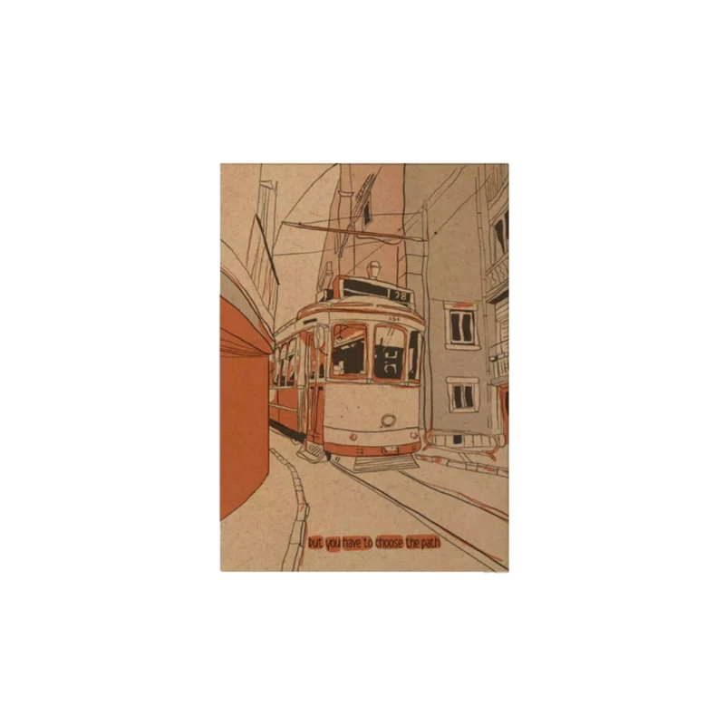 کارت پستال مریخ مدل The path 1026