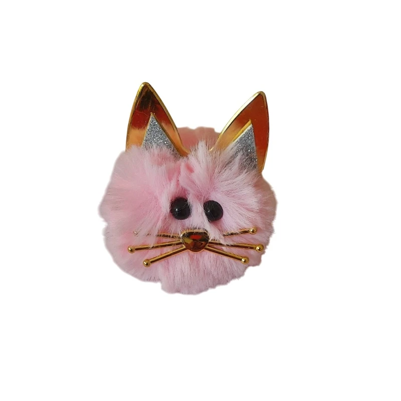 آویز عروسکی مدل گربه خزدار