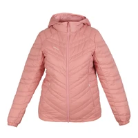 کاپشن زنانه هامتو، از جنس پر، پلی‌استر، اسپاندکس و نایلون با طرح ساده و تنخوری معمولی، مدل 20224B-3