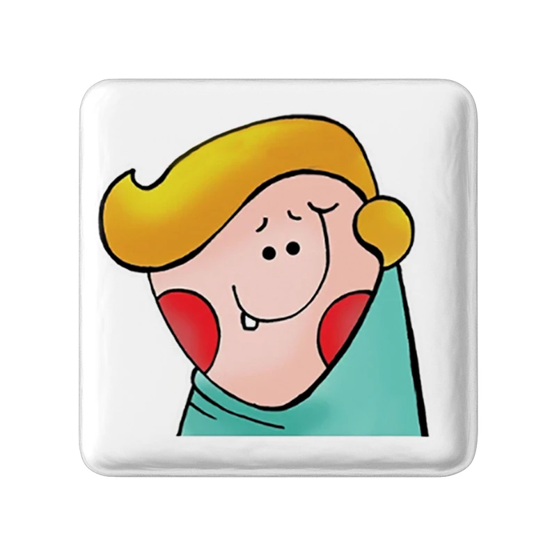 مگنت خندالو طرح دختر کد 5998