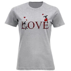 تی شرت آستین کوتاه زنانه مدل A20 LOVE