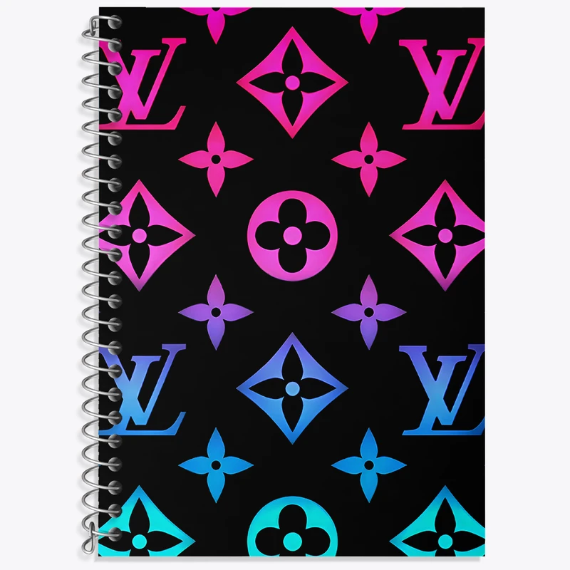 دفتر نت موسیقی 50 برگ خندالو طرح پترن لویی ویتون  کد N5747