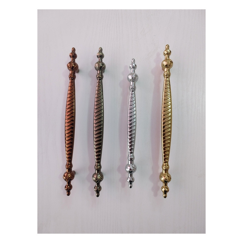 دستگیره کابینت و کمد مدل عثمانی کد zc160 بسته 2 عددی